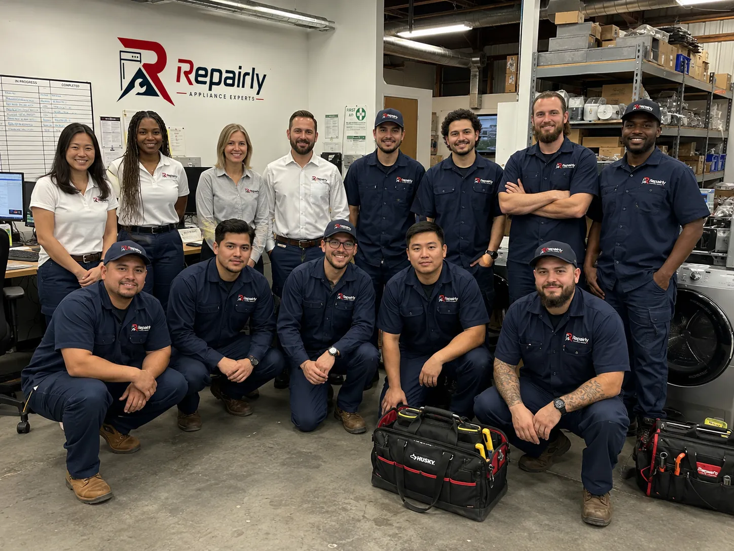 The Repairly team of appliance repair technicians