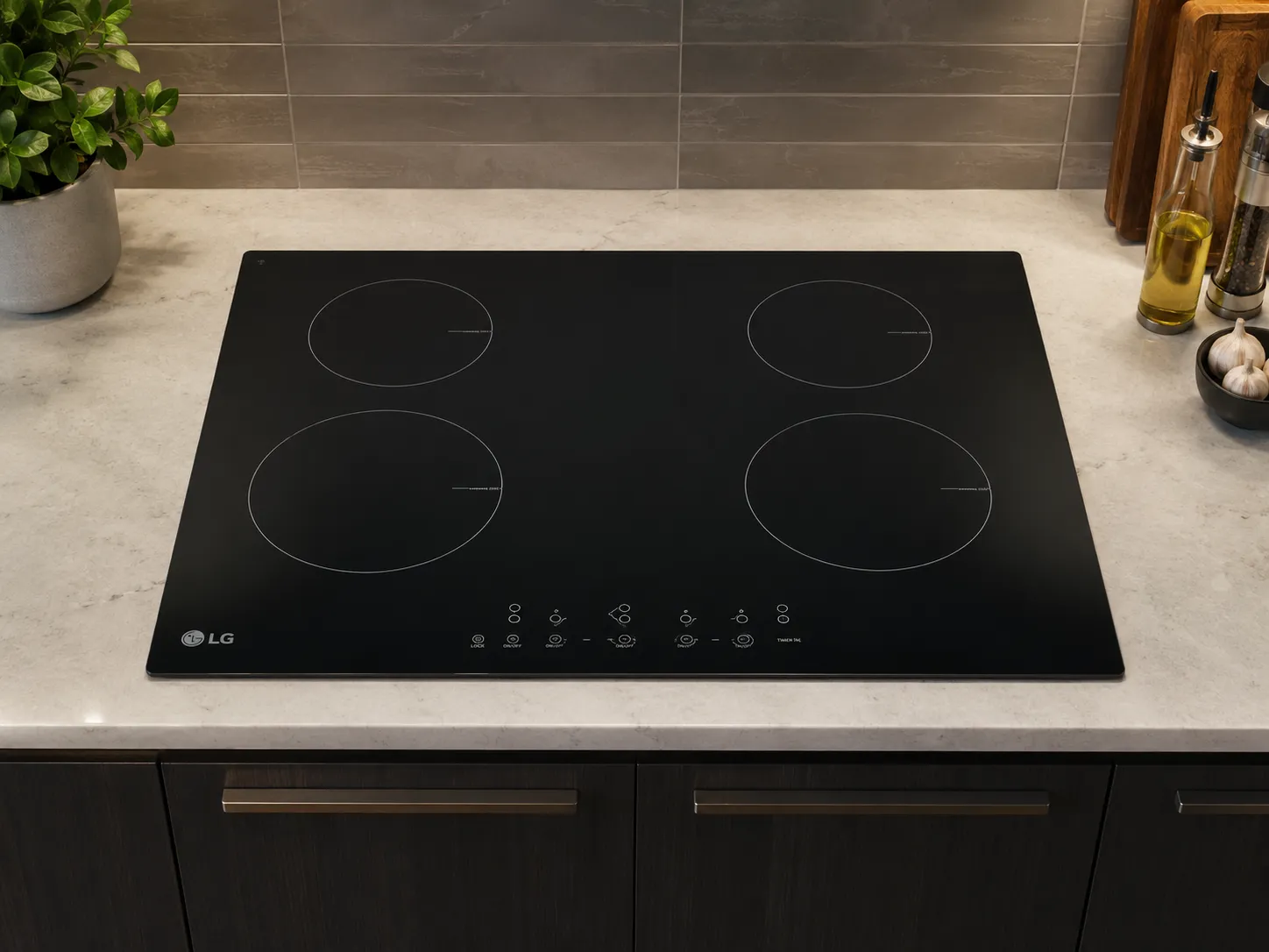 LG cooktop repair in a Los Angeles home