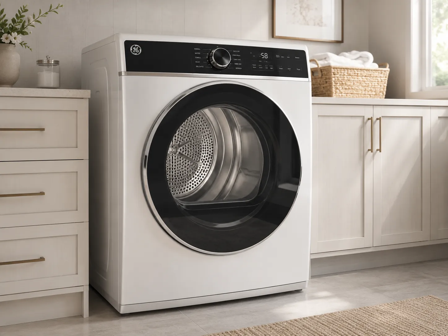 GE dryer repair in a Los Angeles home