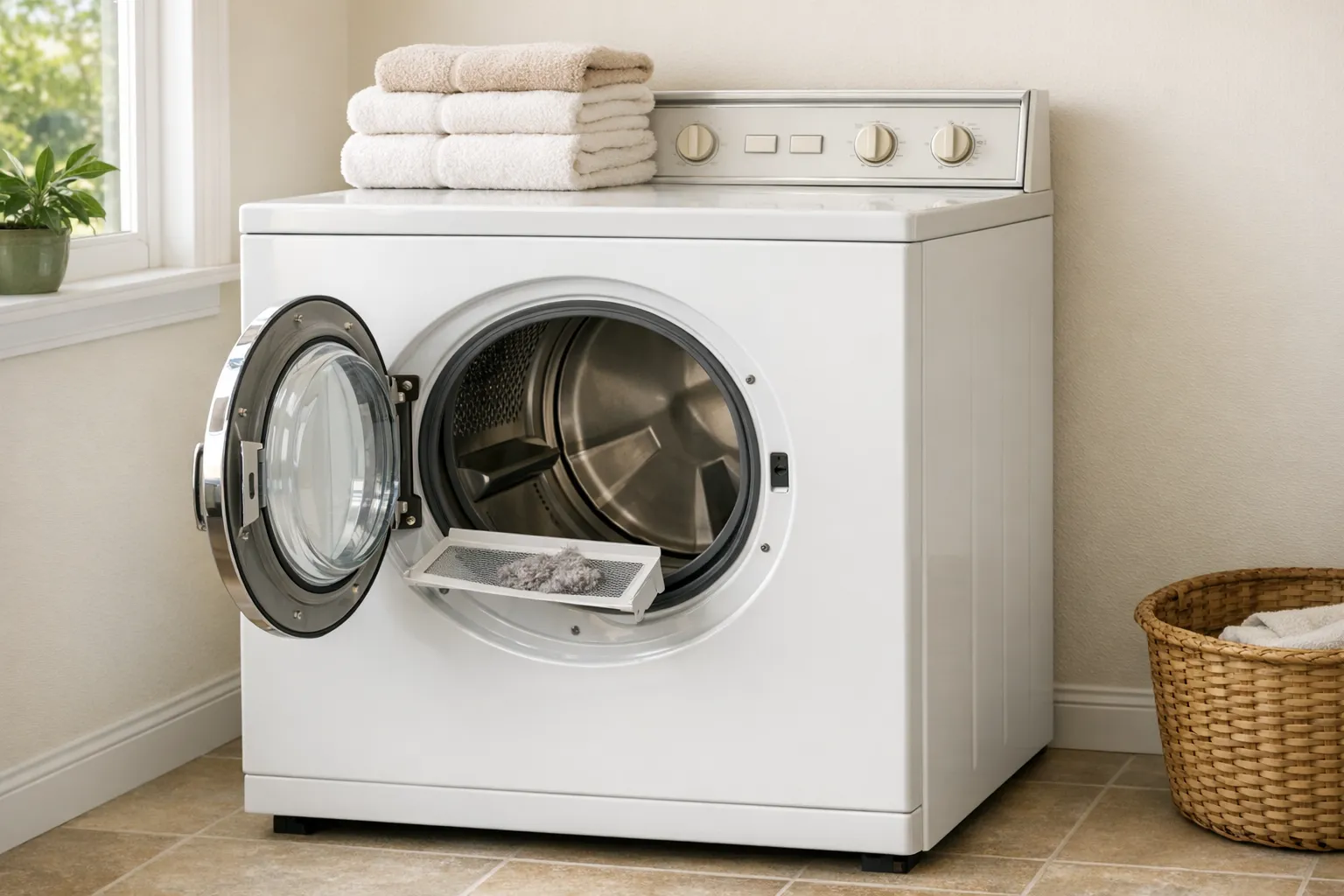 KitchenAid dryer repair in a Los Angeles home