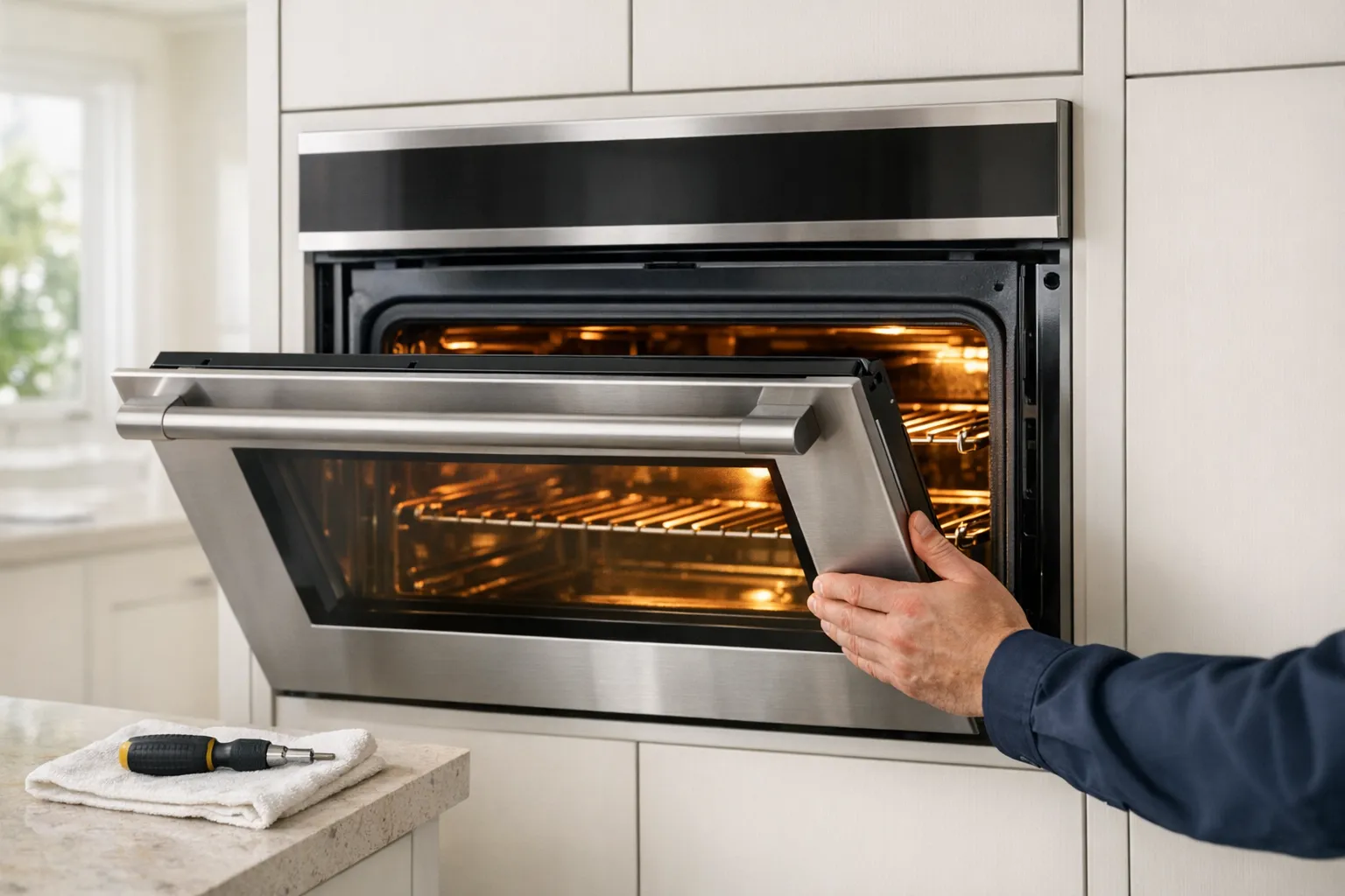 Electrolux oven repair in a Los Angeles home
