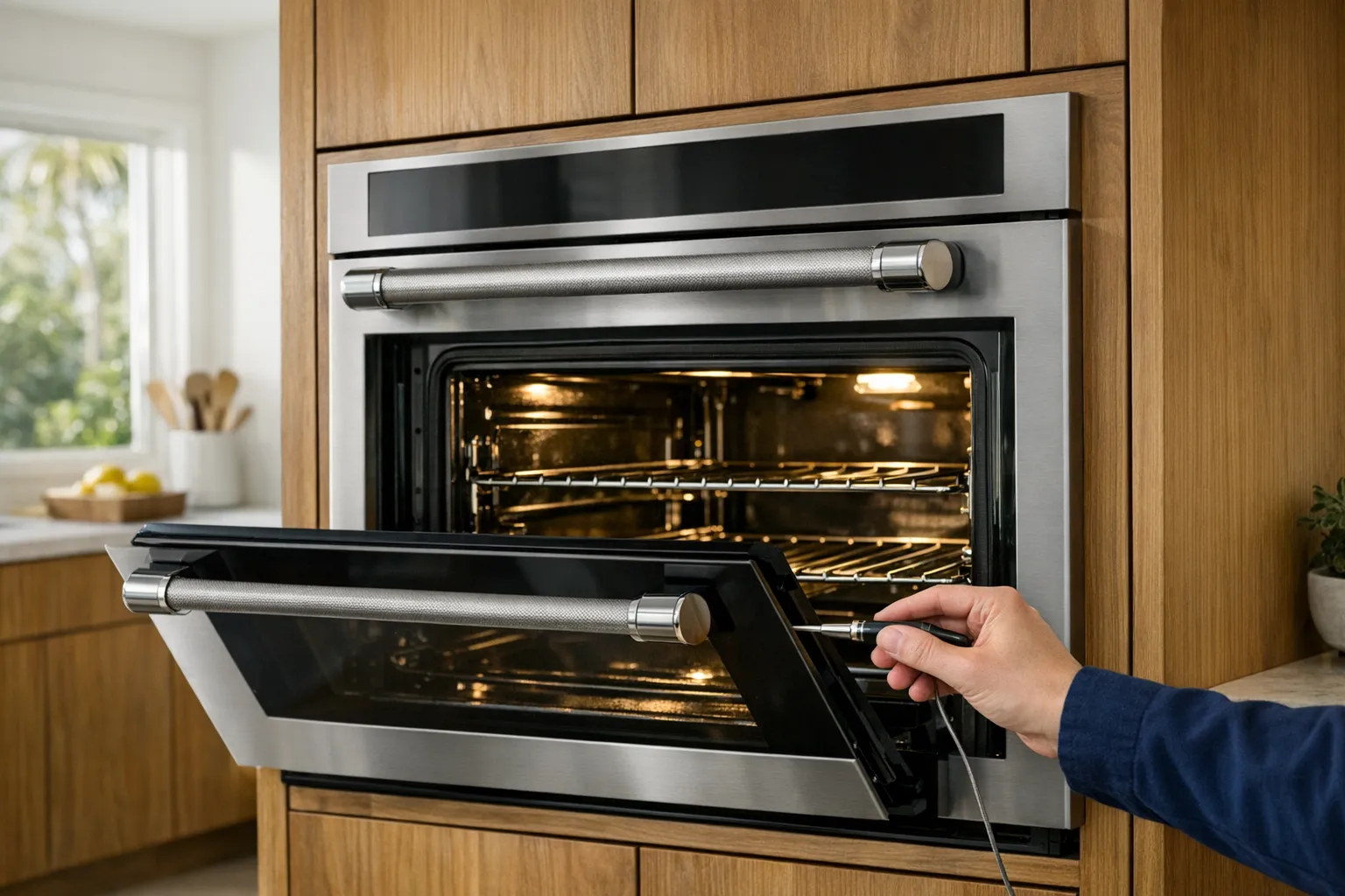 KitchenAid oven repair in a Los Angeles home
