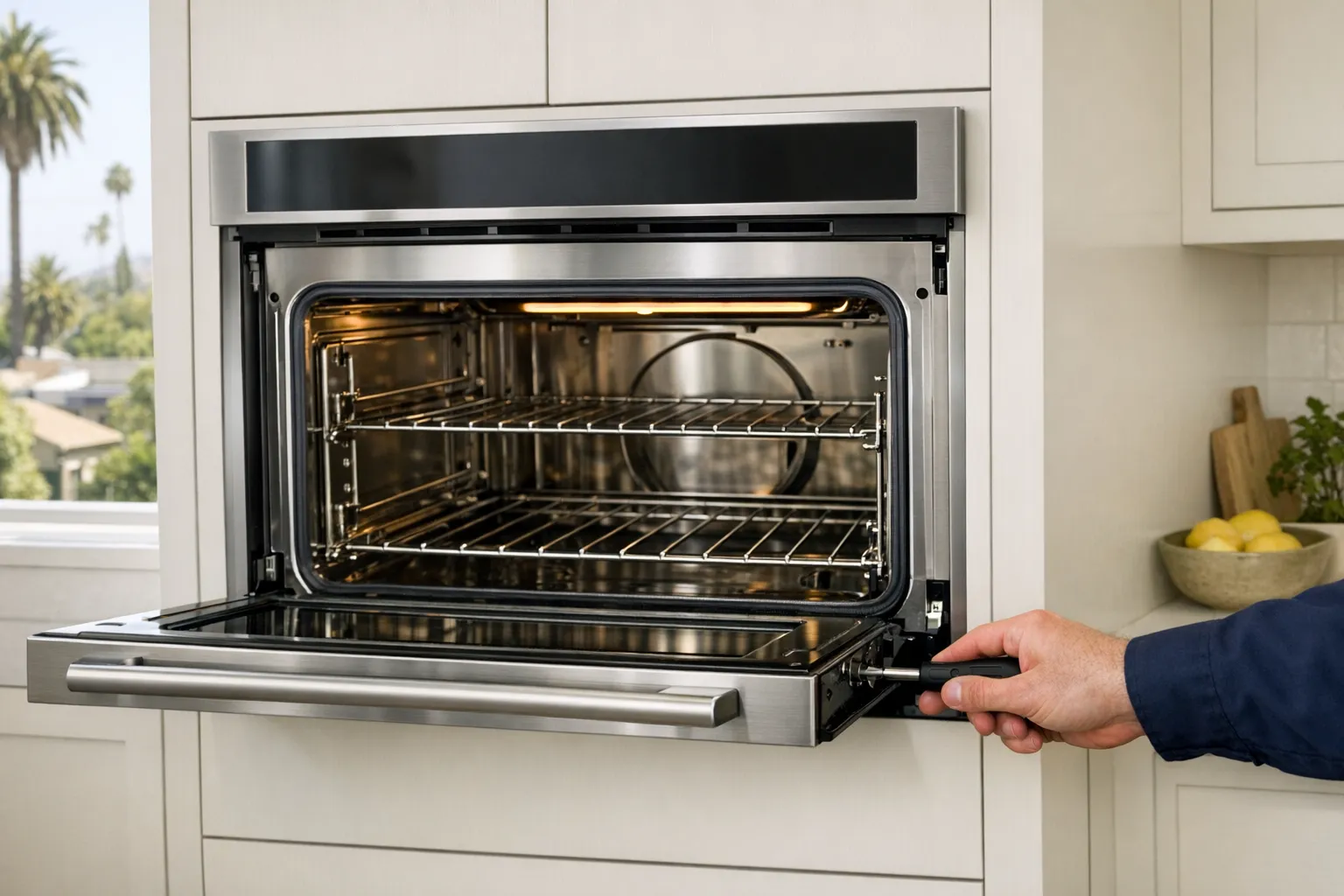 Frigidaire oven repair in a Los Angeles home