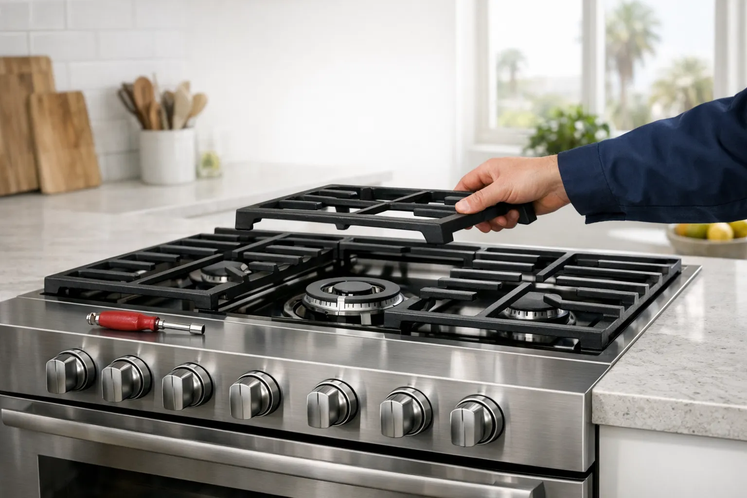 Bosch range repair in a Los Angeles home