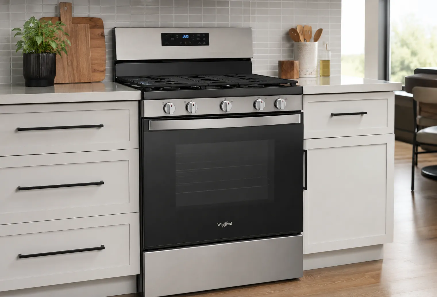 Whirlpool range repair in a Los Angeles home