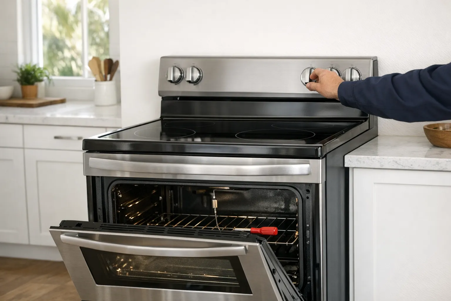 Frigidaire range repair in a Los Angeles home