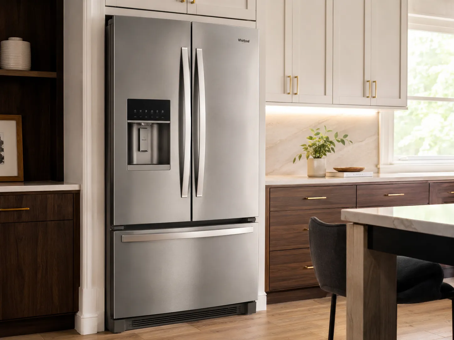Whirlpool refrigerator repair in a Los Angeles home